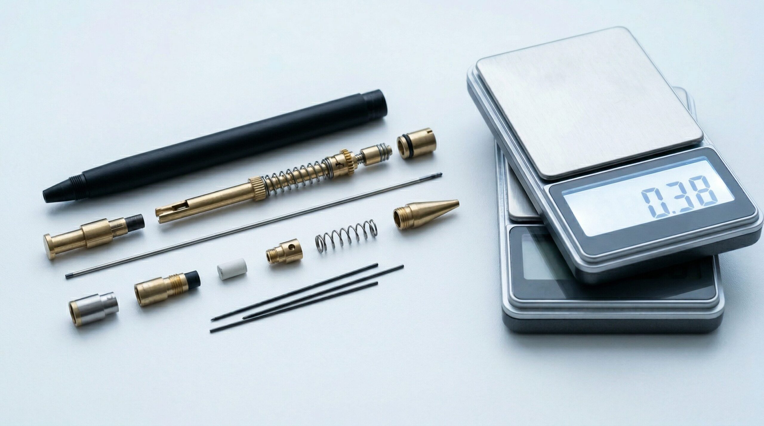 軽量10.8gと低重心を実現した構造