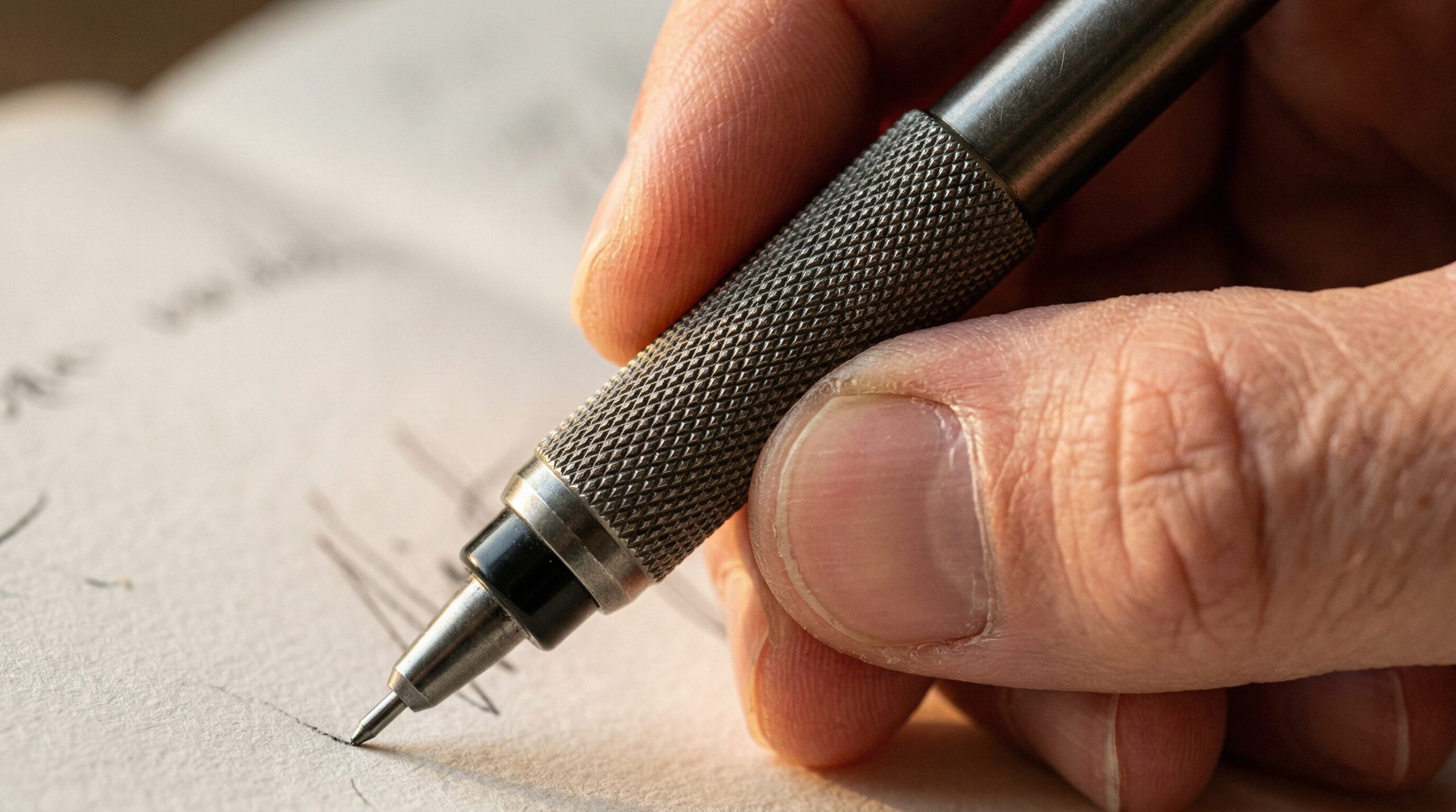 綾目ローレット加工グリップの使用感