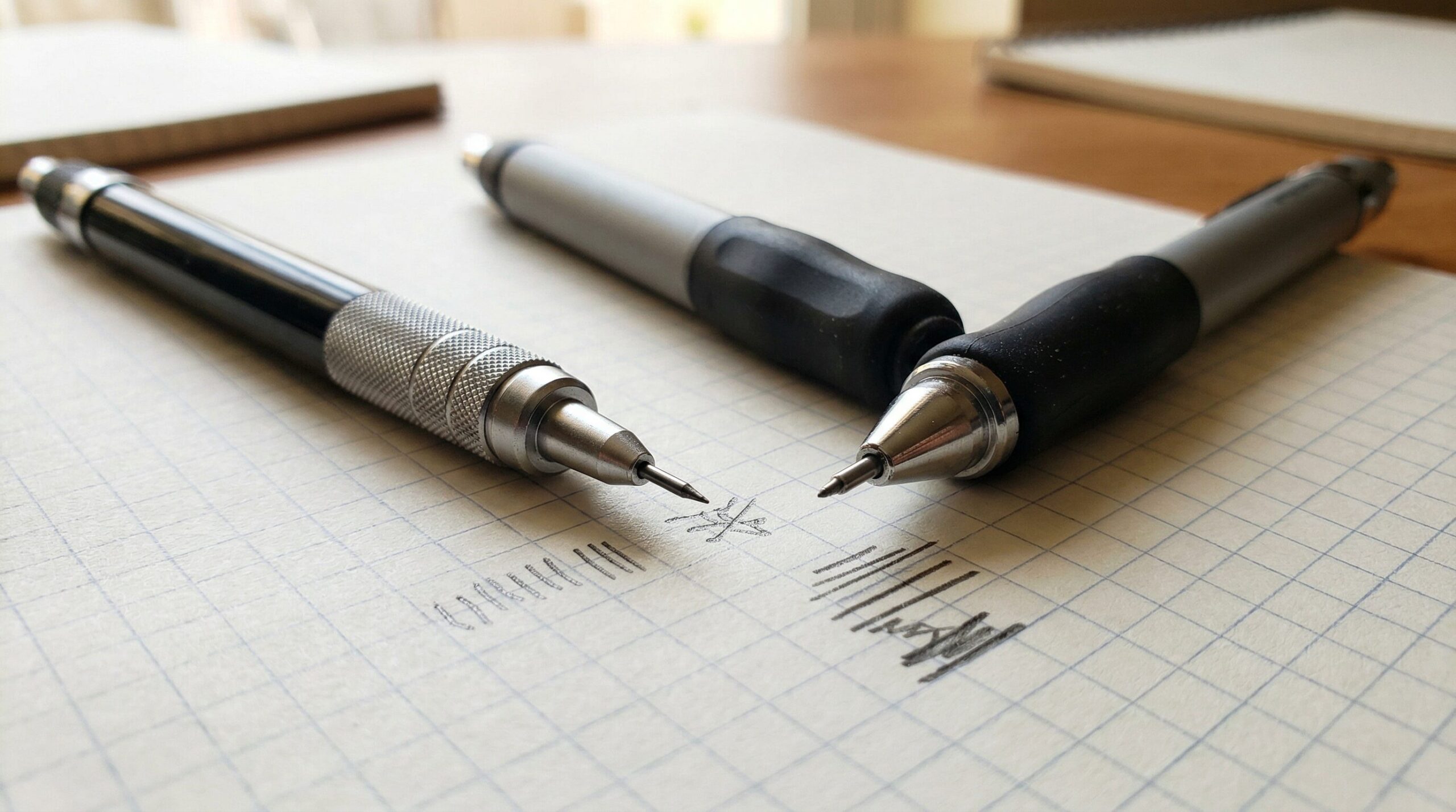 グラフ1000フォープロとの書き心地の違い