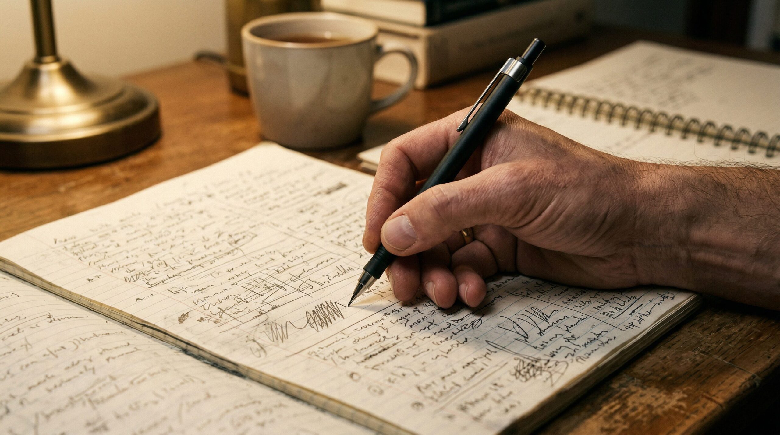 樹脂ボディの質感と長時間筆記の疲労感